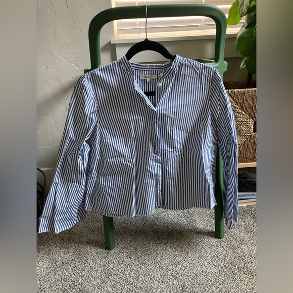 Madewell Wide Sleeve Blouse - Picture 2 of 5